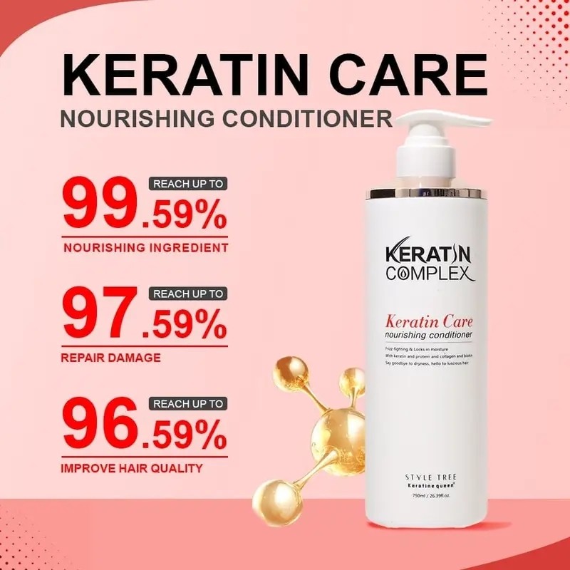 شامپو کراتین کمپلکس کوئین مدل Keratin Care