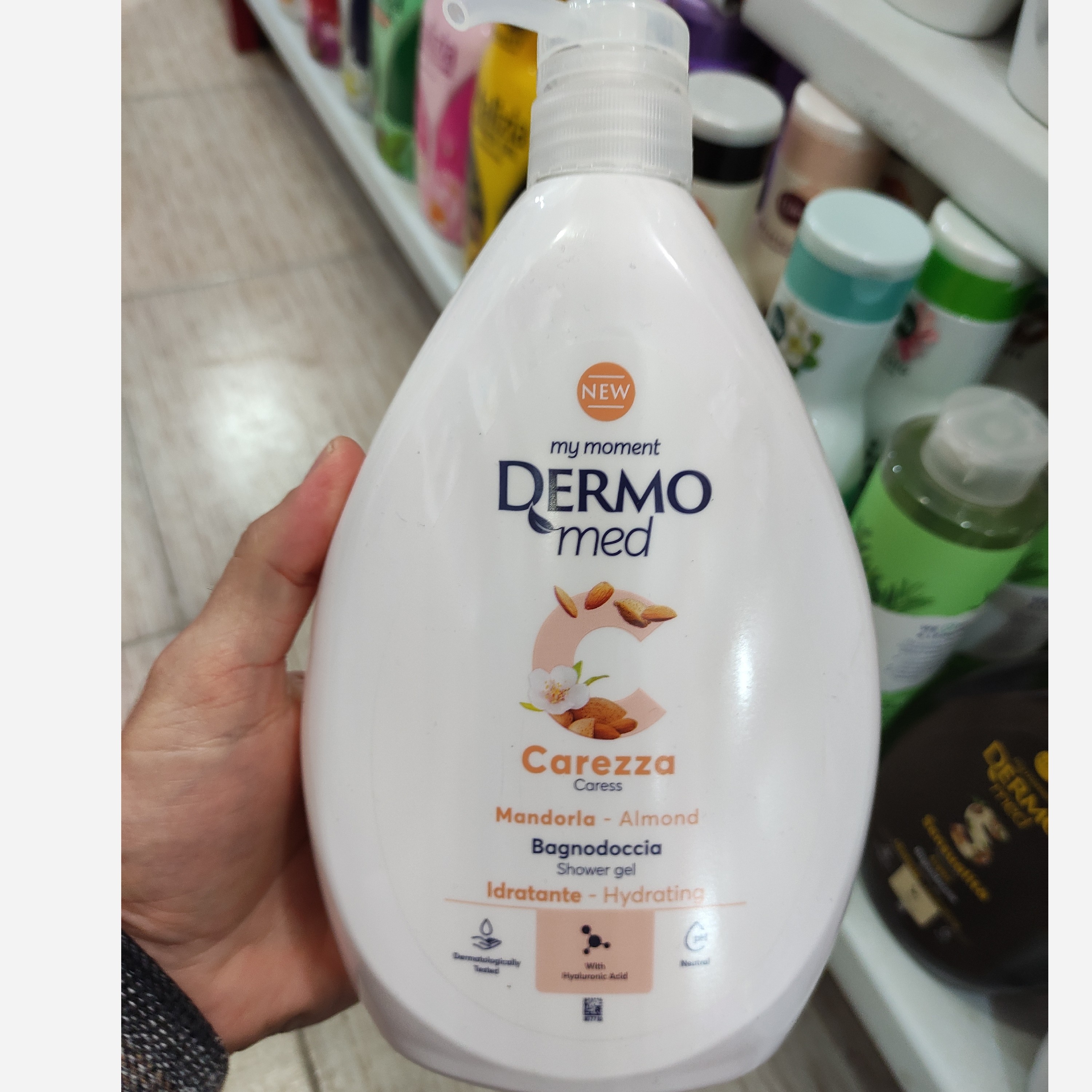 شامپو بدن درمومد ایتالیا (شاور ژل)