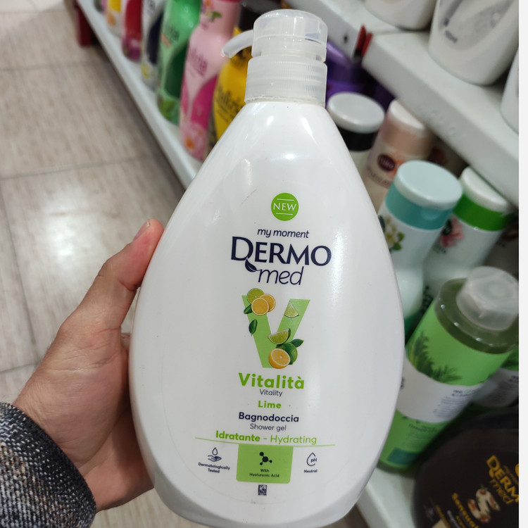 شامپو بدن درمومد ایتالیا (شاور ژل)