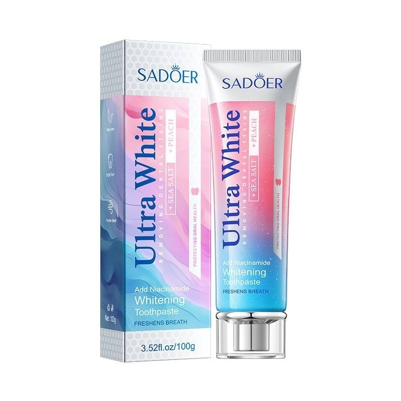 خمیر دندان سفید کننده لثه حساس هلو سادور