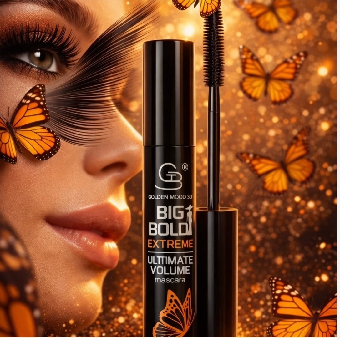 ریمل مویی حجم دهنده گلدن مود مدل BIG bold بدون آمونیاک
