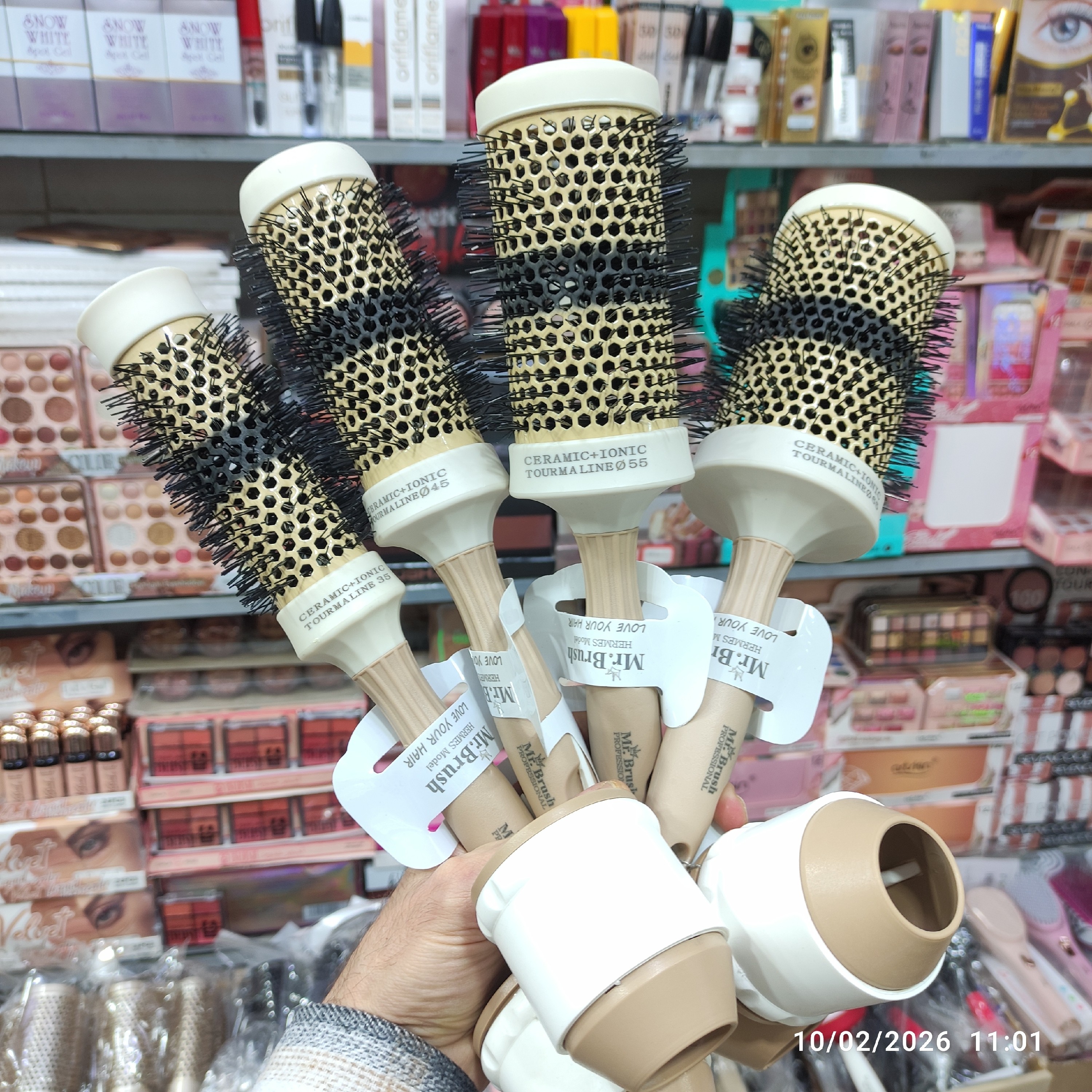 برس گرد سرامیک نسوز سشواری مستر براش در 4 سایز