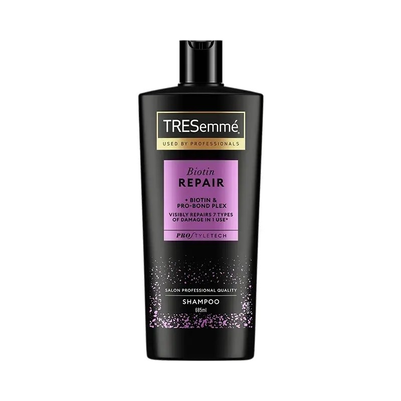 شامپو ترمیم کننده بیوتین ترزمه Tresemme