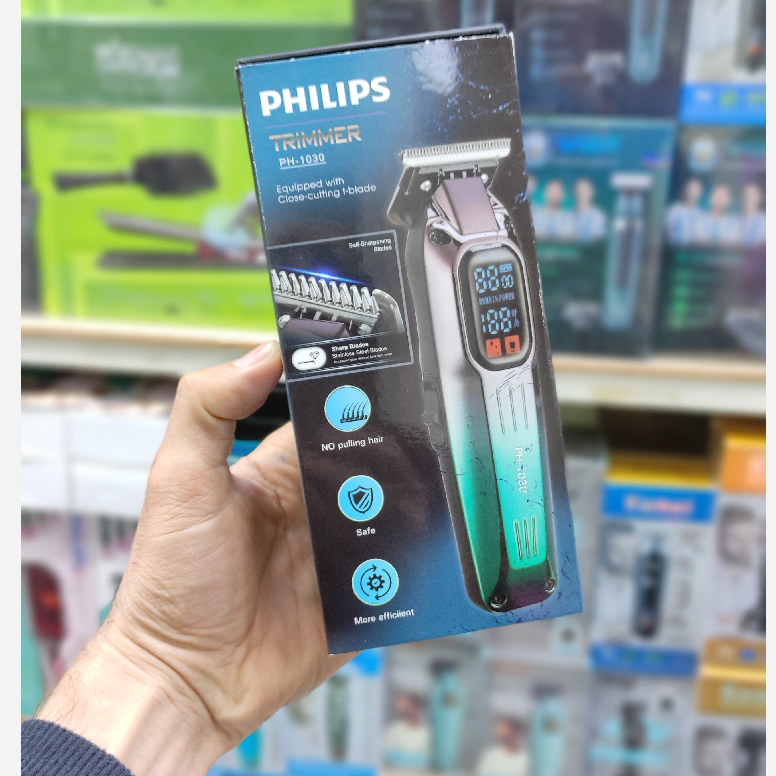 ماشین اصلاح و خط زن فیلیپس هلند PH-1030 اصلی
