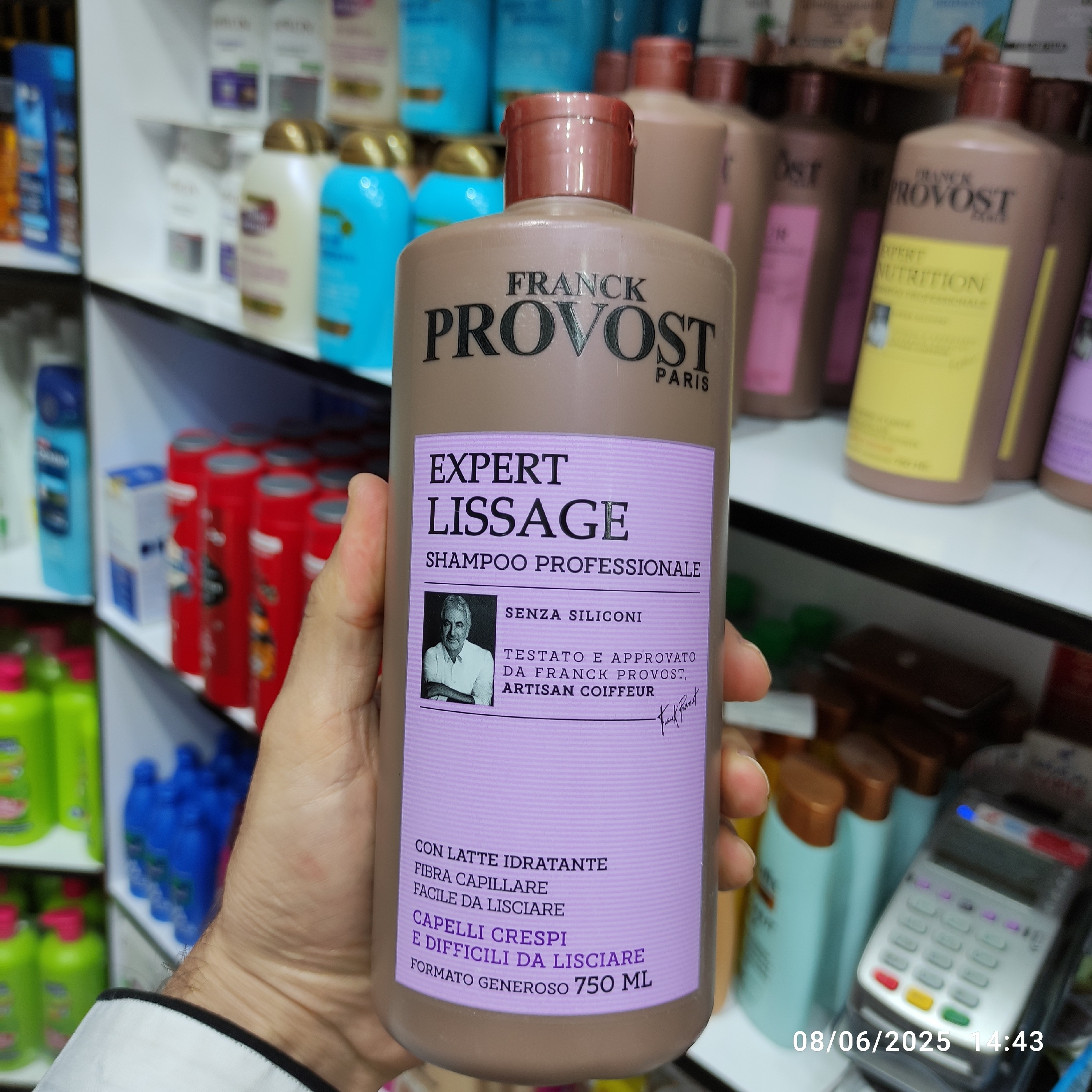 شامپو ضد وزی فرانک پرووست مدل Lissage