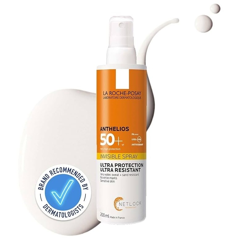 ضد آفتاب اسپری لاروش پوزای SPF 50 مدل آنتلیوس 200 میل