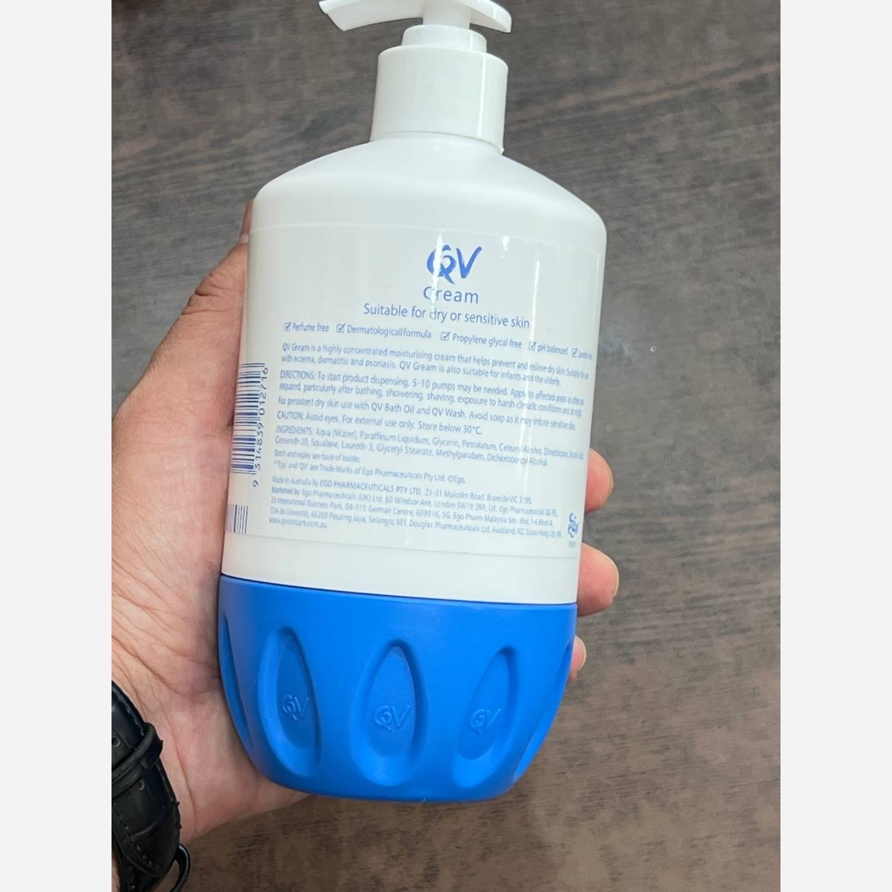 کرم مرطوب کننده کیو وی استرالیا(طرح اصلی)