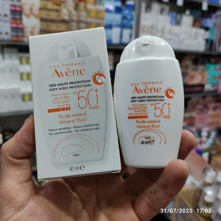 ضد آفتاب اون SPF 50 پوست های حساس 100 درصد معدنی
