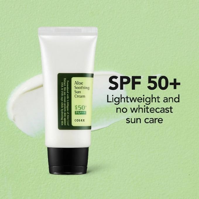 ضد آفتاب گیاهی آلوئه ورا کوزارکس SPF 50