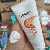 ضد آفتاب روشن کننده فلورنس SPF 75 بیرنگ
