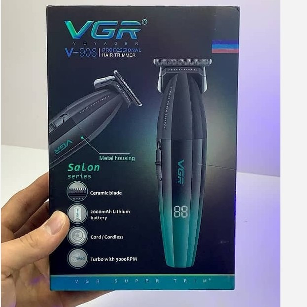 ماشین اصلاح و خط زن وی جی ار مدل 906