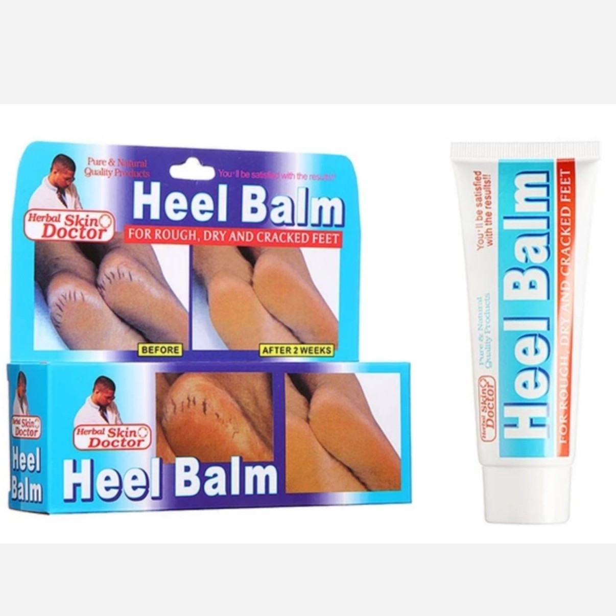 کرم ترمیم کننده ترک پا دکتر اسکین (هیل بالم Heel Balm)