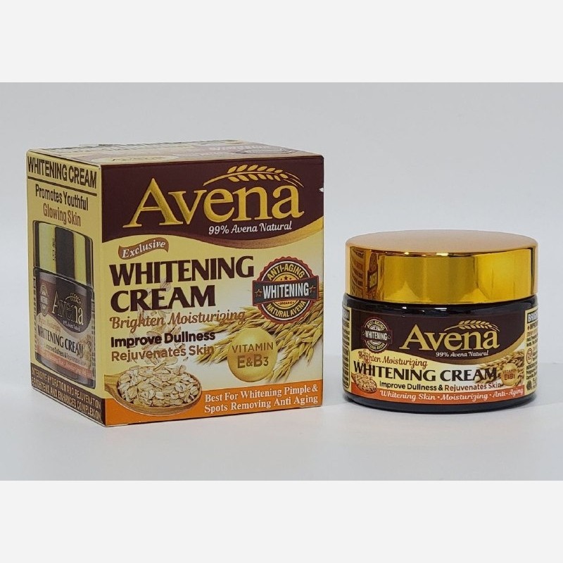 کرم سفید کننده صورت جو دوسر و جوانه گندم آونا Avena
