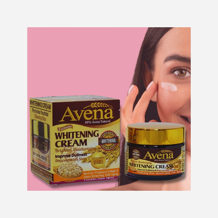 کرم سفید کننده صورت جو دوسر و جوانه گندم آونا Avena