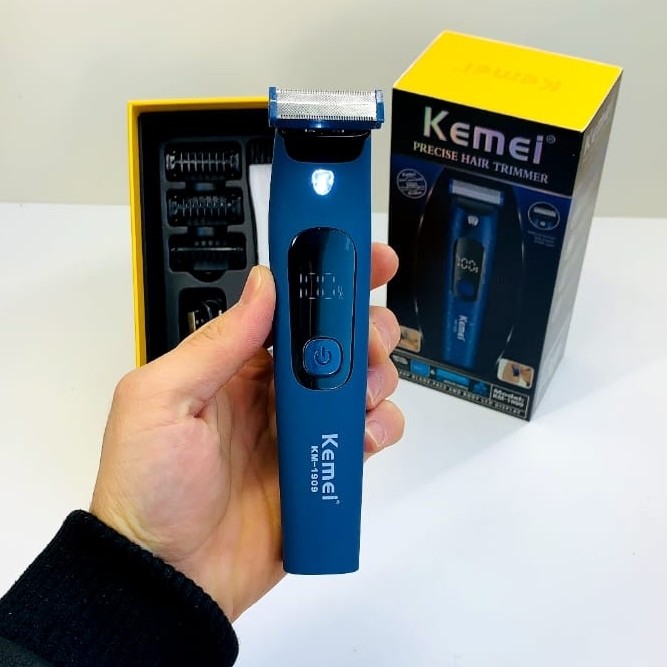 ژیلت برقی و بادی گروم کیمی مدل KM-1909