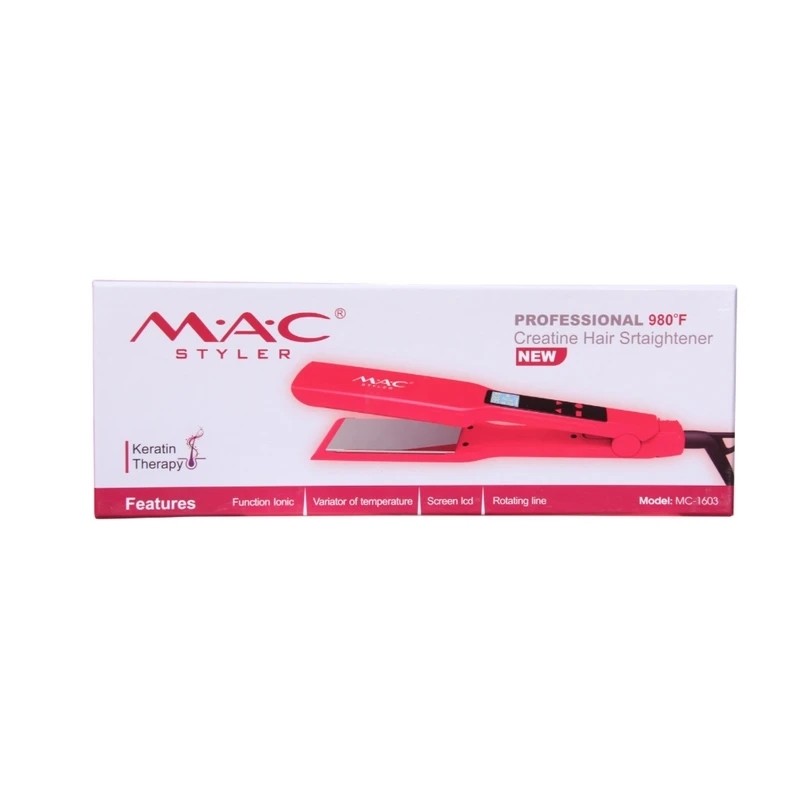 اتو مو مک استایلر مدل MC-1603 کراتین تراپی