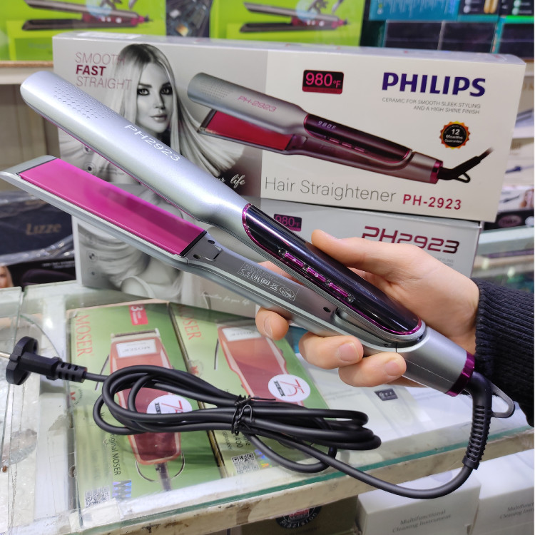 اتو مو کراتین فیلیپس مدل PH-2923 لبه پهن 980 درجه فارنهایت