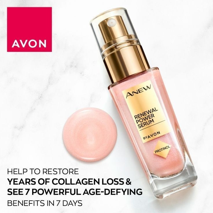 سرم پروتینول جوانساز پوست آون Avon مدل رینوال پاور