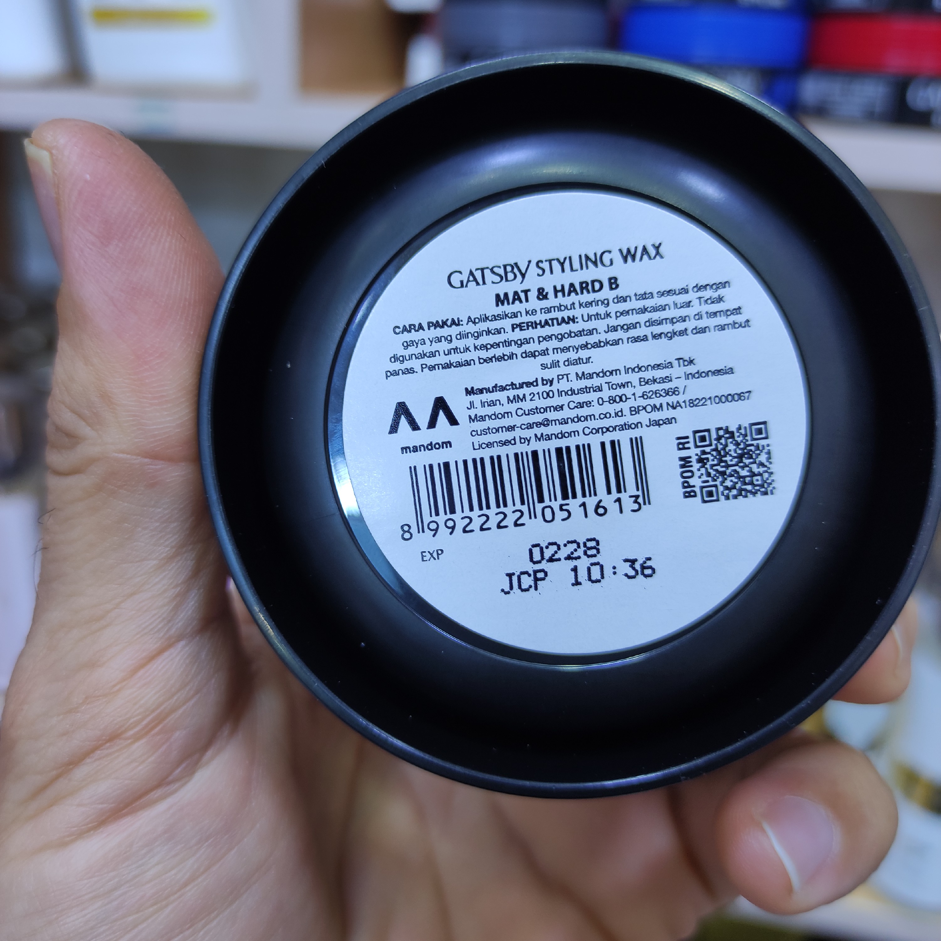 واکس مو گتسبی مدل MESSY LAYER (درجه سختی 3)