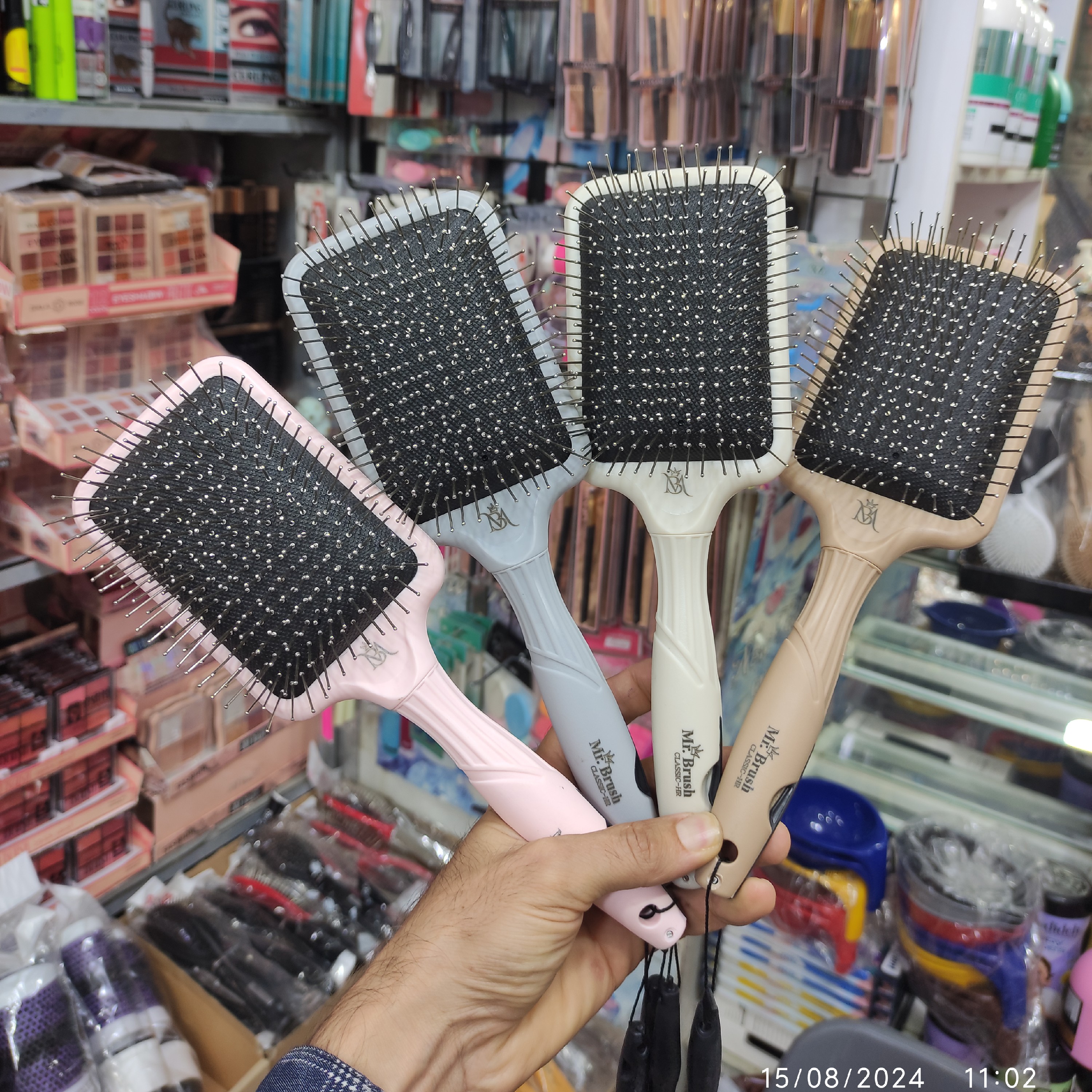 برس مو چهار گوش سوزنی مستر براش طبی