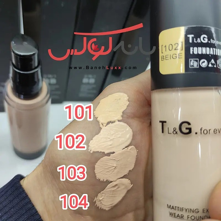 کرم پودر 4 اور مدل BB حاوی روغن چوب صدر و فول کاور ضد آب بدون کیکی شدن روی صورت مخصوص پوست های چرب