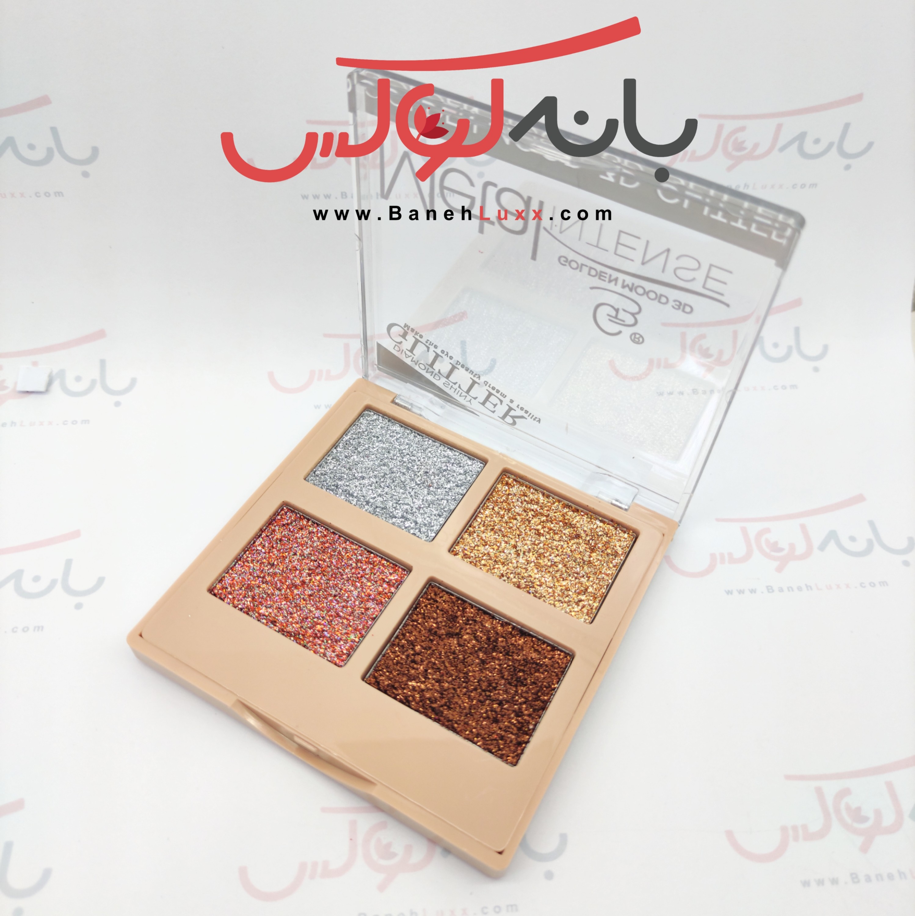 شاین 4 رنگ گلدن مود فرانسه- پروویتامینه و حاوی پودر تالک و میکا و سلیکا و مگنزیوم-مواد گیاهی و متال 24 ساعته بدون ماسیدن