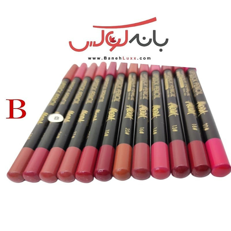 رژلب مدادی مدا ضد آب با رنگبندی تخصصی و سالنی و مواد مینرال در دو سری رنگبندی A و B