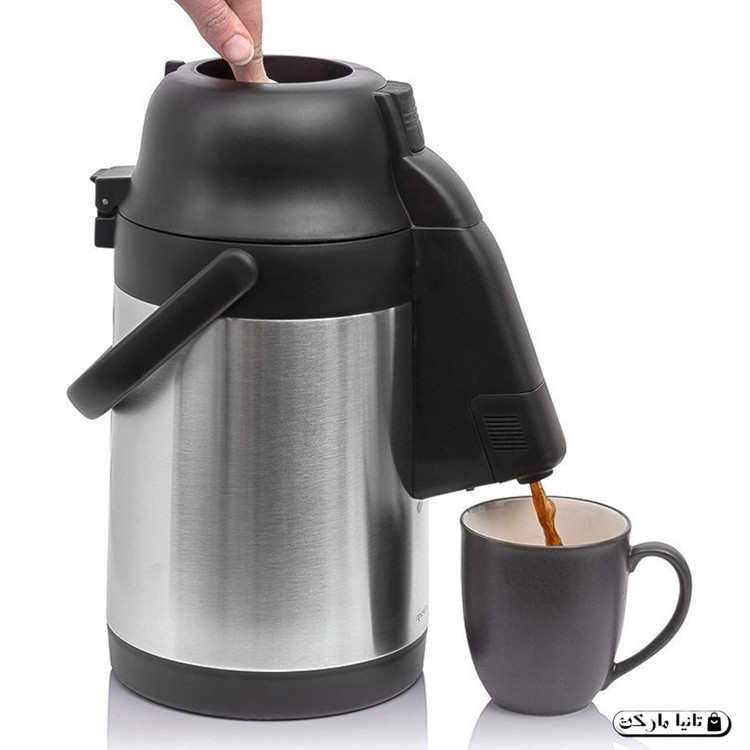 فلاسک پمپی زیو مدل ZTT-4721 ظرفیت 4 لیتر