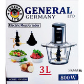 خردکن جنرال مدل GN1550 ظرفیت 3 لیتر