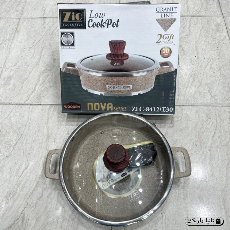 ماهیتابه مارک زیو طرح نوا ZLC-8402 سایز30