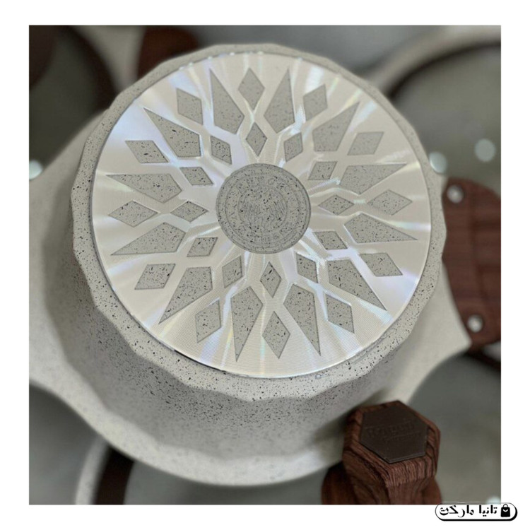 سرویس قابلمه 10 پارچه گرانیتی روگن مدل RU7010