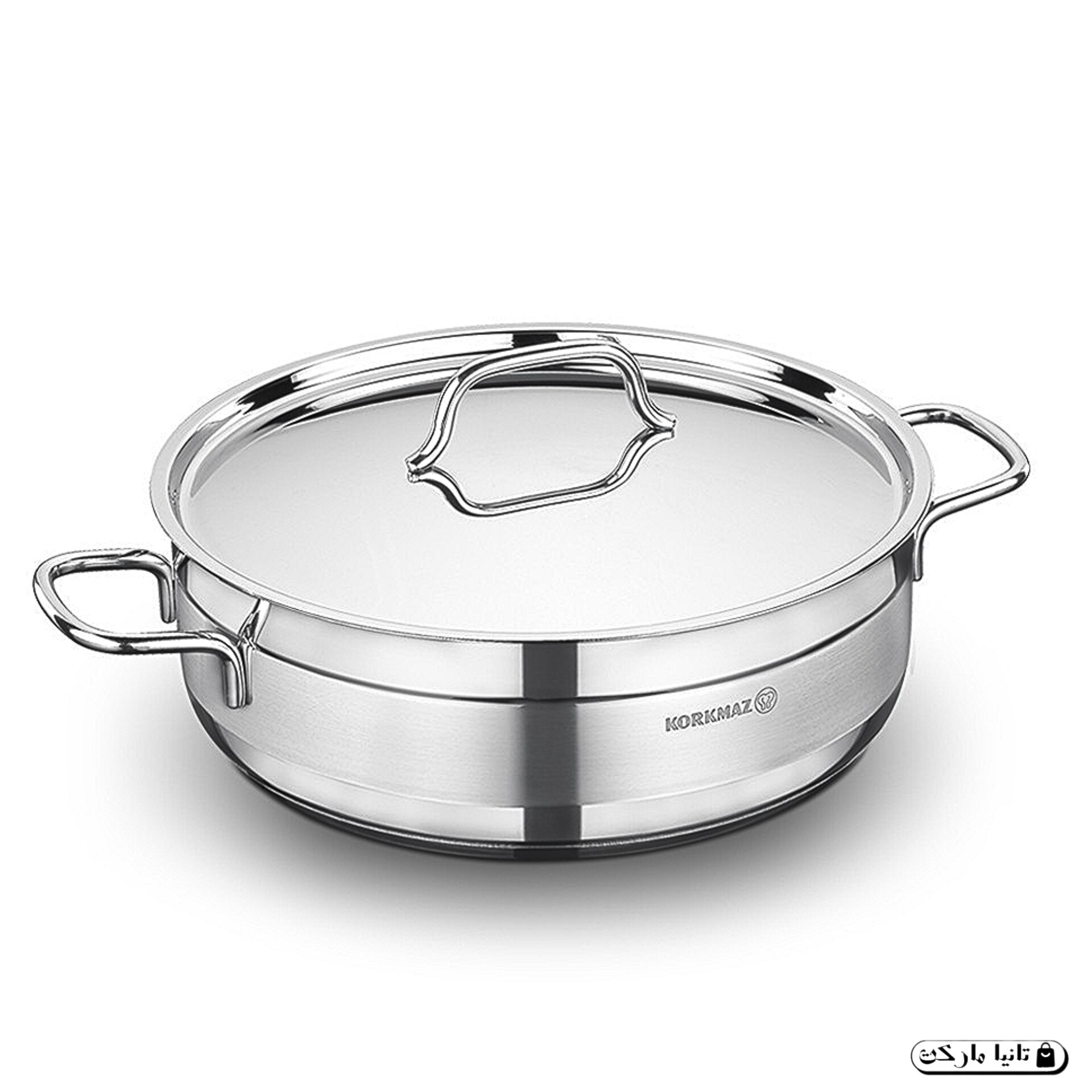 ماهیتابه کرکماز مدل A1022 سایز 24 استیل