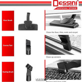 جارو برقی دسینی مدل DS666 ظرفیت 2800 وات