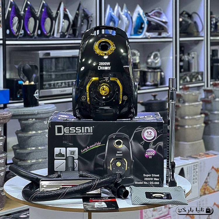 جارو برقی دسینی مدل DS666 ظرفیت 2800 وات