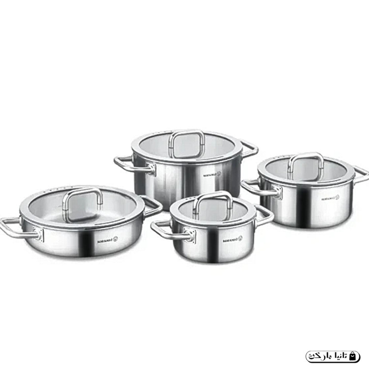 سرویس قابلمه کرکماز 8 پارچه Aura A2794