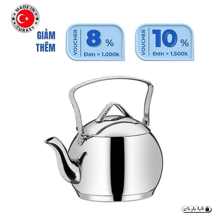 کتری کرکماز مدل Tombik کد 093 گنجایش 2 لیتر