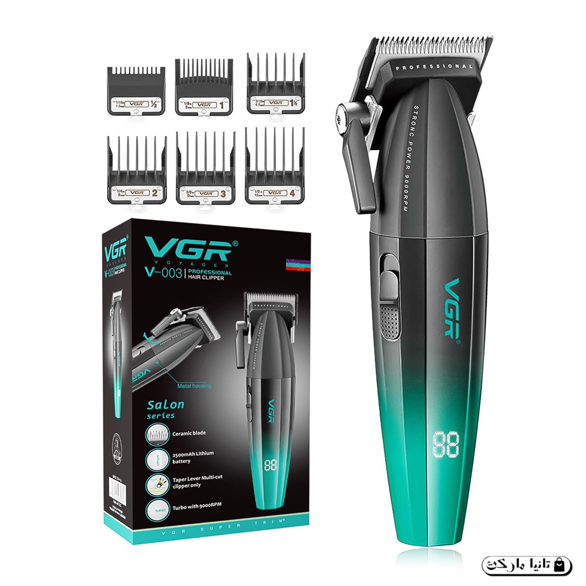 ماشین اصلاح حرفهای VGR Voyageur مدل V-003