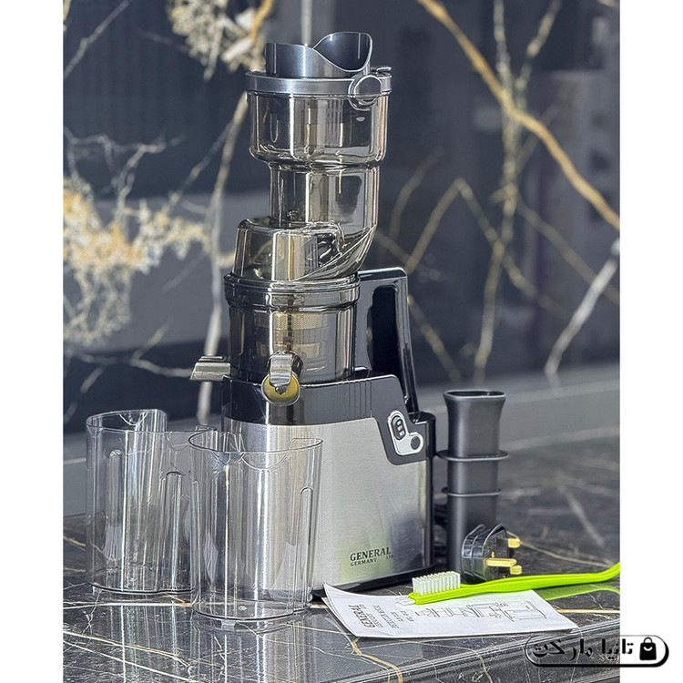 آبمیوهگیری آهسته جن آلمان مدل GN-120 با توان 300 وات