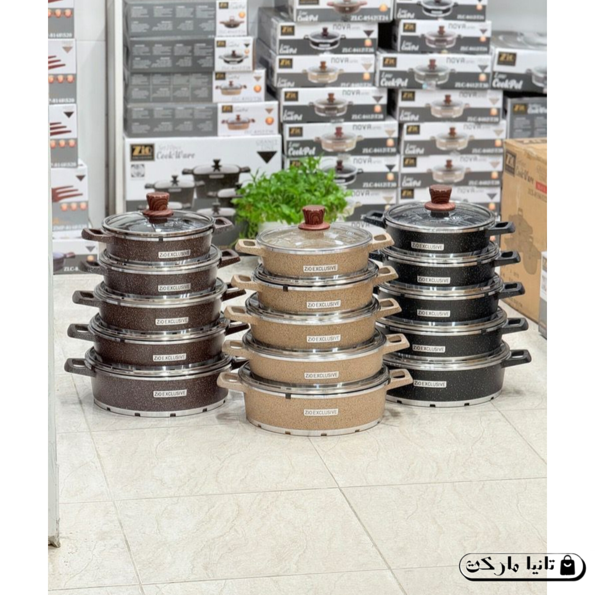 ماهی تابه گرانیتی زیو ترکیه