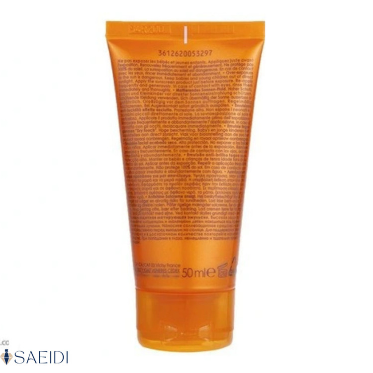 فلوئید ضد آفتاب رنگی ویشی مدل Ideal Soleil SPF50