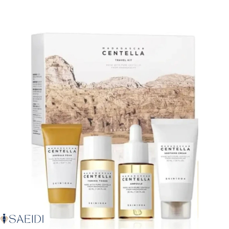 پک مسافرتی سنتلا مدل Centella مناسب پوست حساس و آسیبدیده