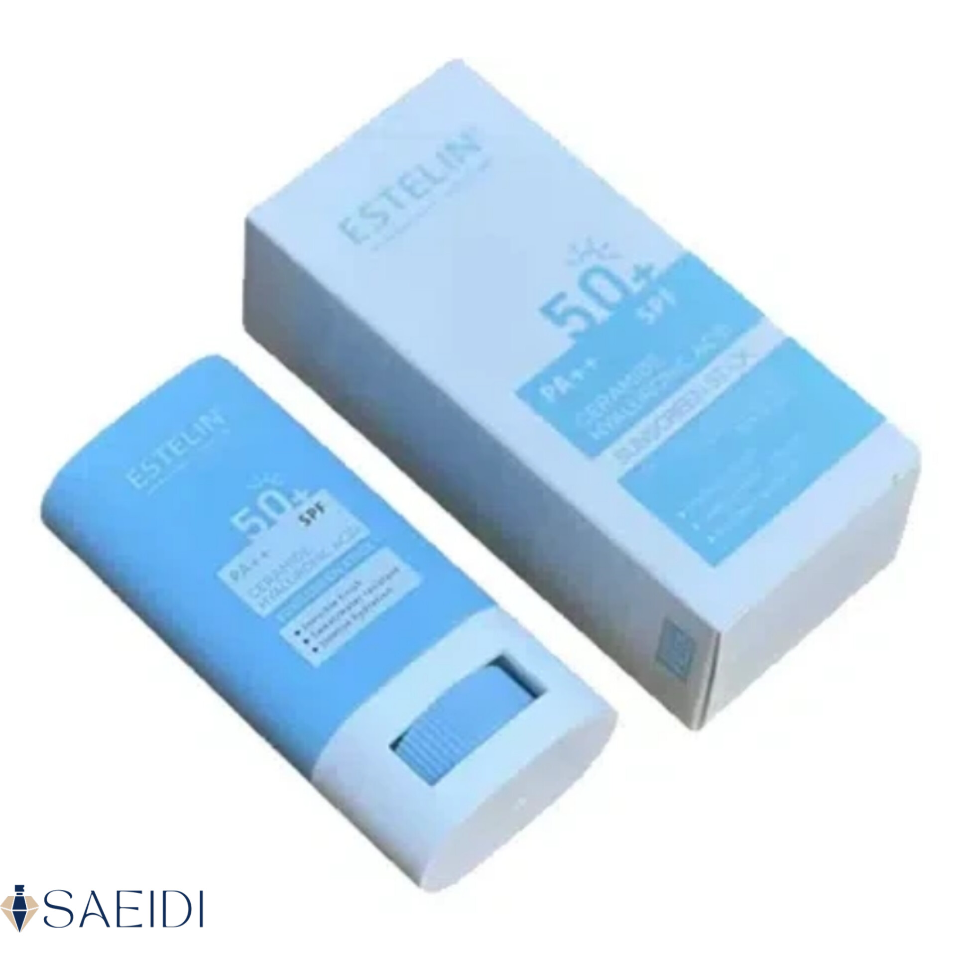 ضد آفتاب استیکی استلین SPF 50 حاوی هیالورونیک اسید و سرامید 20 میلیلیتر
