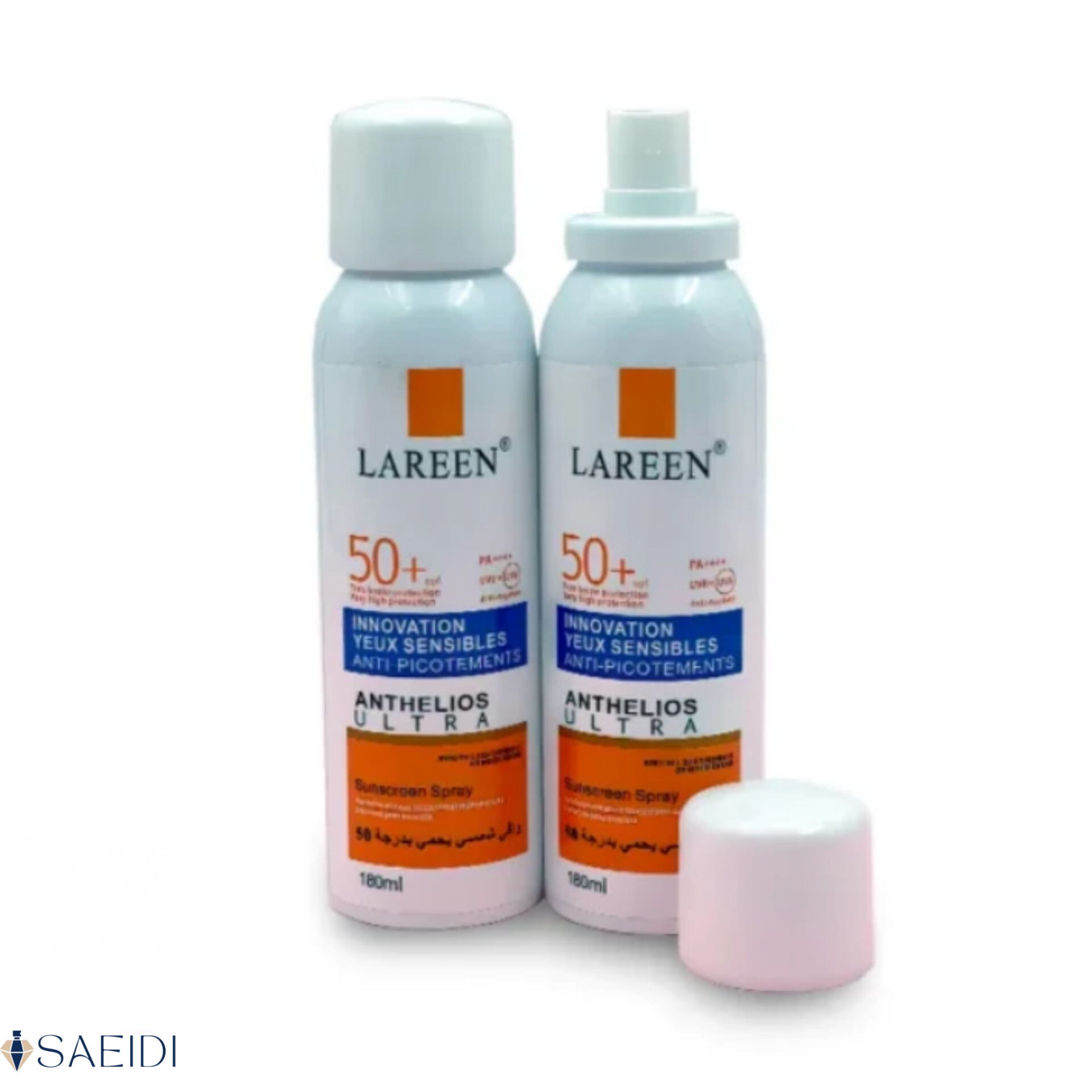 اسپری ضدآفتاب SPF 50 لارین LAREEN (180میل)