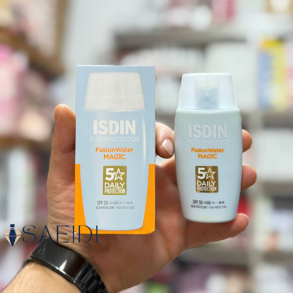 ضد آفتاب بی رنگ فیوژن واتر SPF 50 کد 178