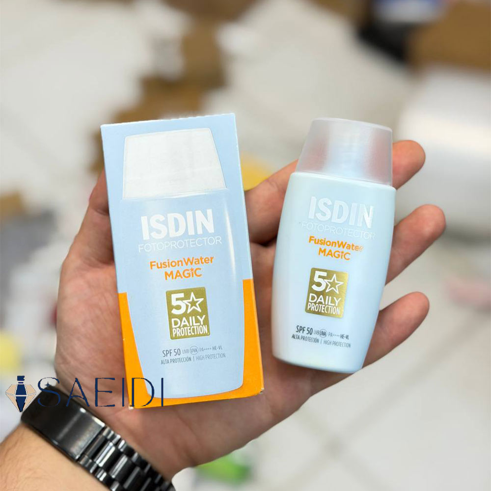 ضد آفتاب بی رنگ فیوژن واتر SPF 50 کد 178