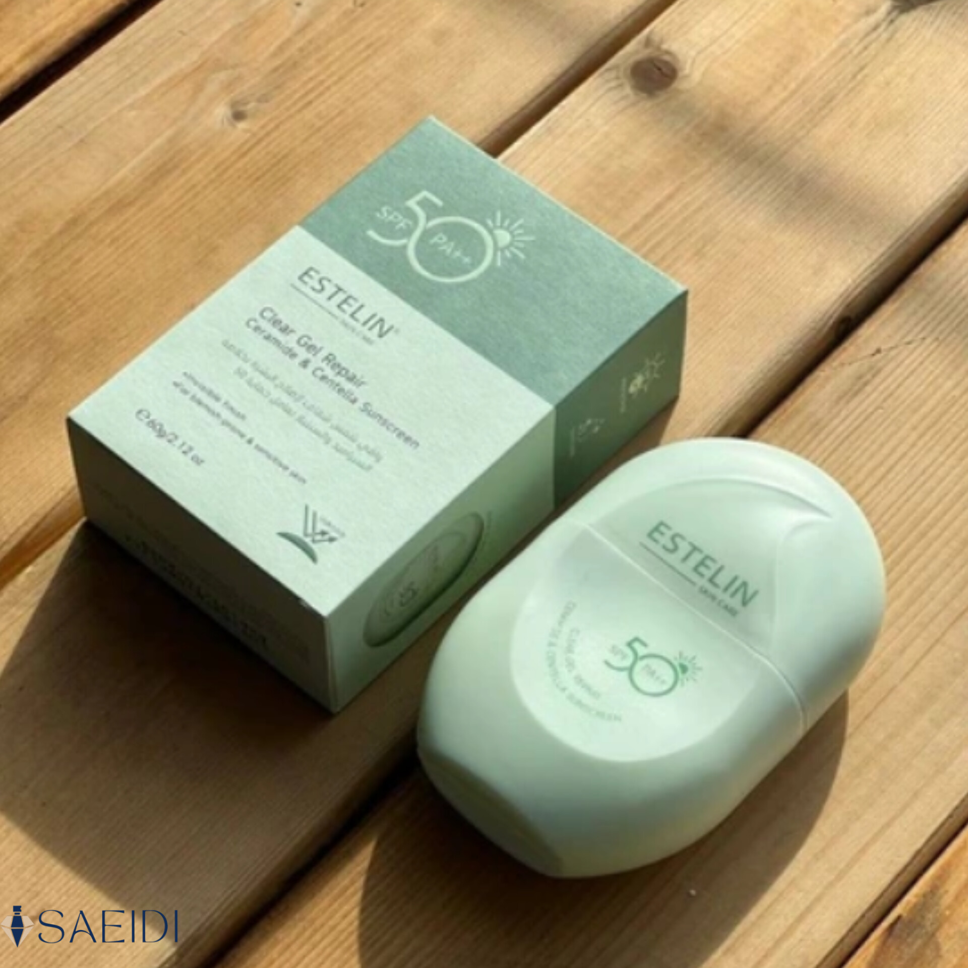 ضدآفتاب ترمیمکننده و آبرسان استلین SPF50 PA++