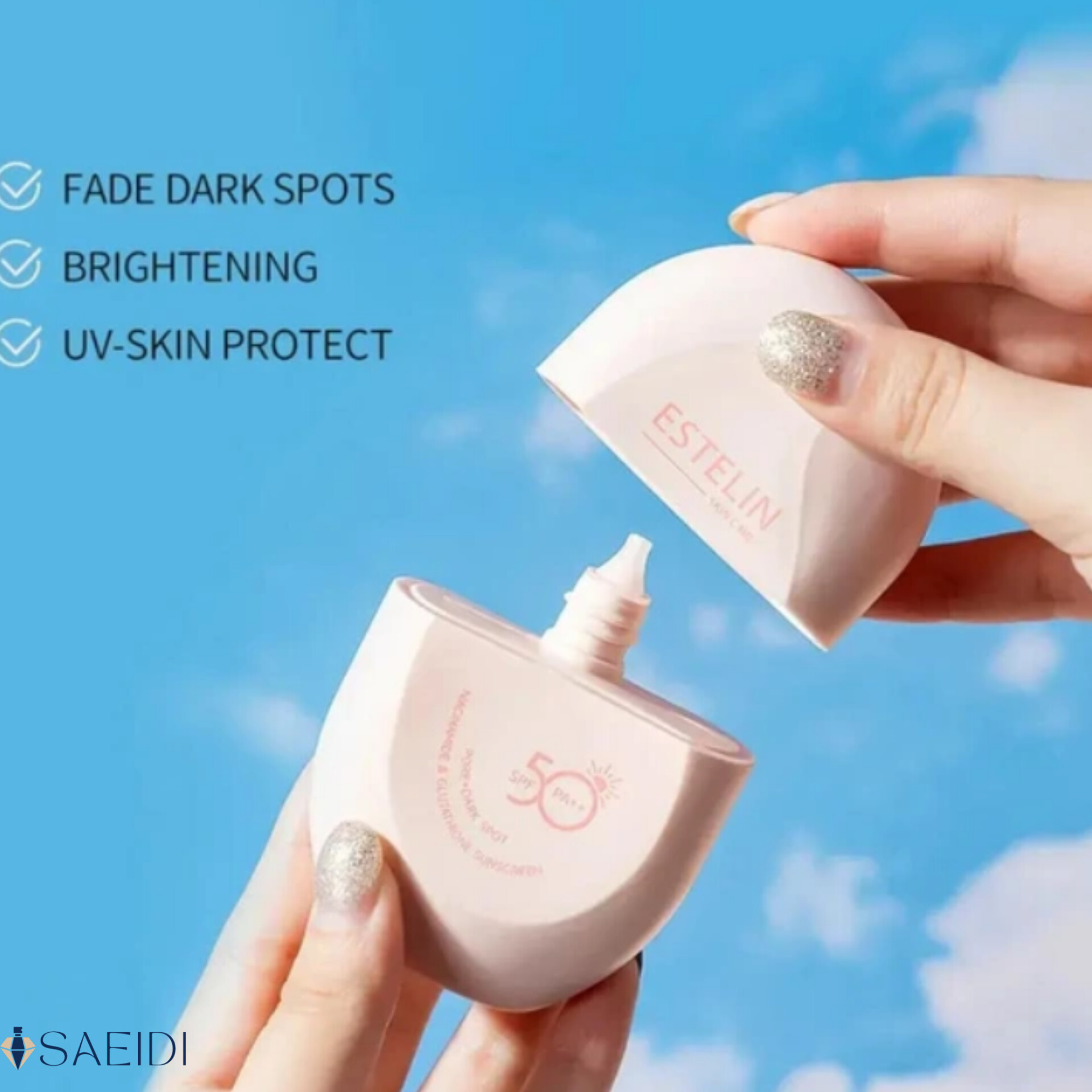 ضدآفتاب نیاسینامید و گلوتاتیون استلین SPF50 PA++