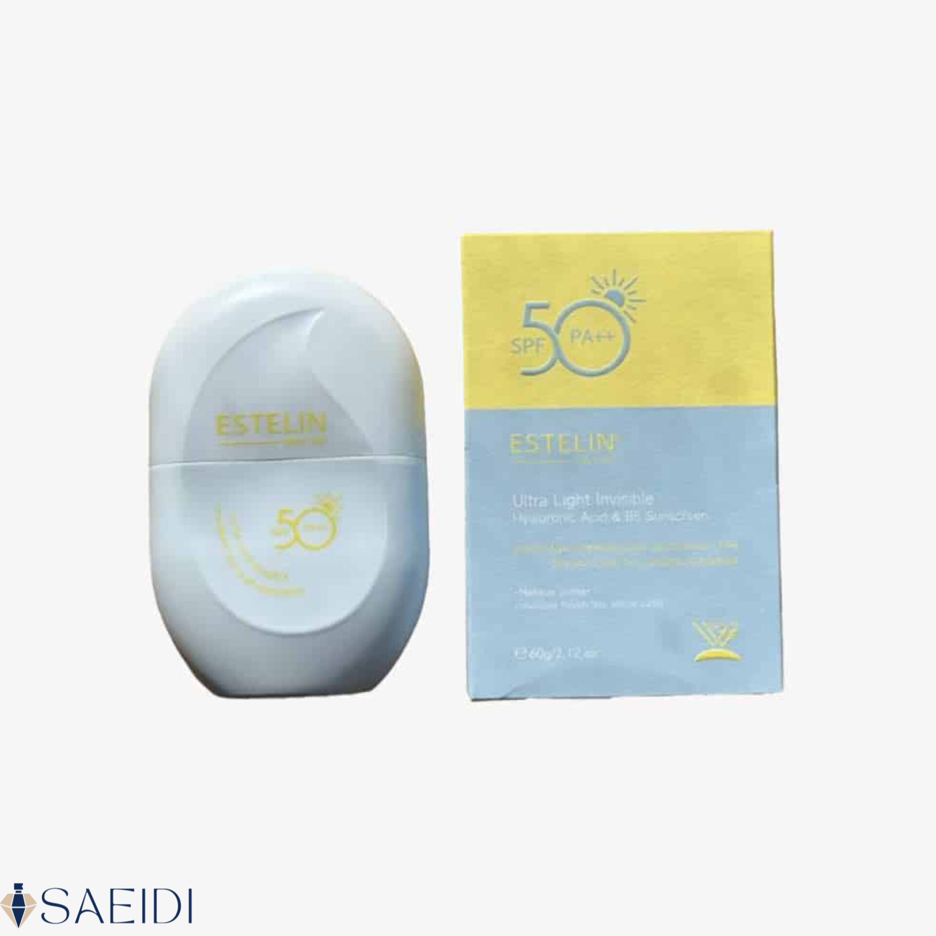 ضدآفتاب آبرسان هیالورونیک اسید استلین SPF50 PA++