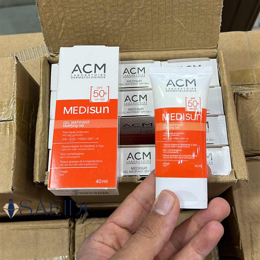 کرم ضد آفتاب مدیسان حجم 40 میل SPF 50 بی رنگ