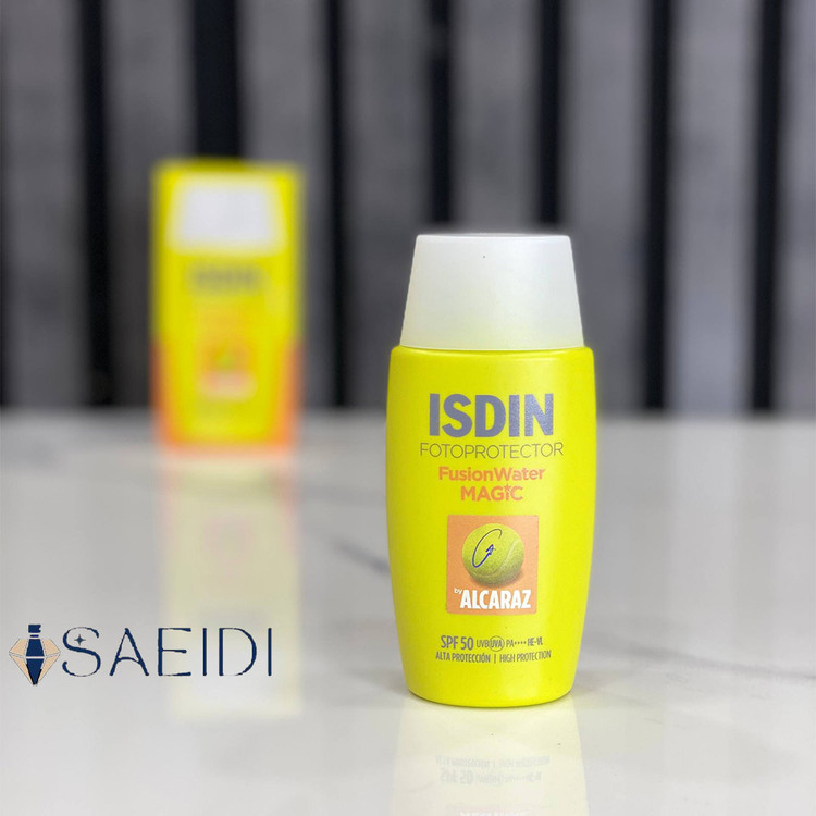 کرم ضد آفتاب فیوژن واتر مجیک از برند آلکاراز با SPF 50